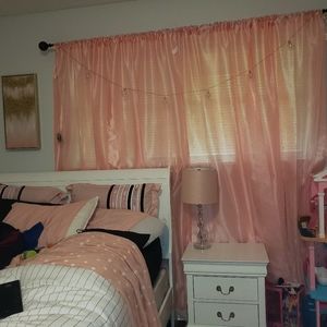 Pink Curtains